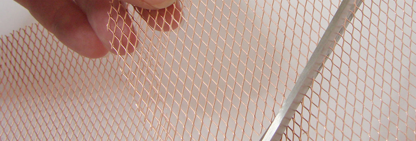 Copper foil mesh