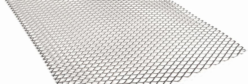 Titanium expanded plate mesh