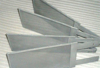 Titanium expanded plate mesh